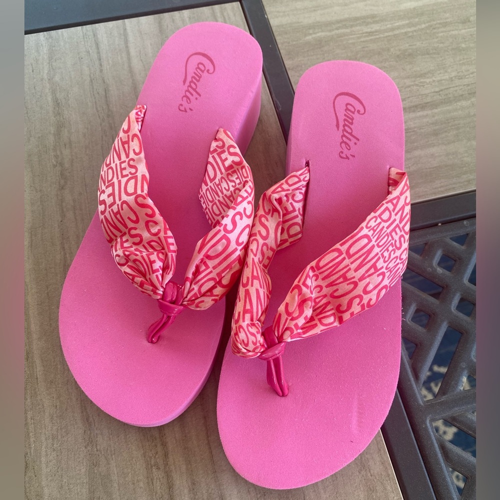 Y2K Pink Candies Wedge